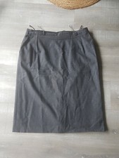 Jupe droite  gris anthracite