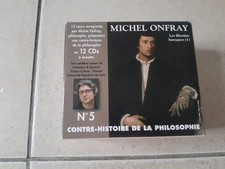 CD CONTRE-HISTOIRE DE LA PHILOSOPHIE MICHEL ONFRAY LES LIBERTINS - N°5 - 12 CD