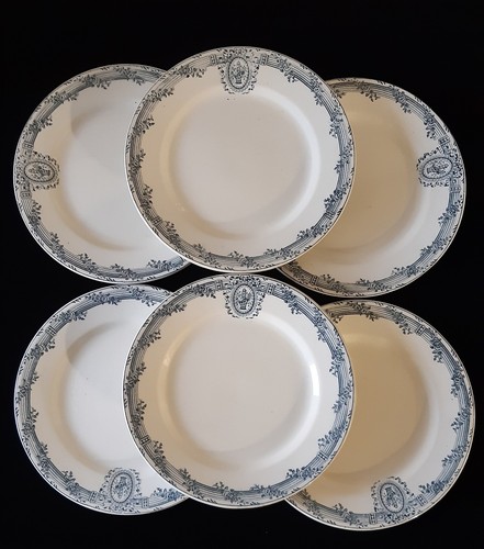 Assiettes plates 6 - assiettes,