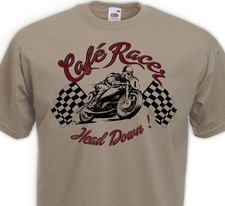 T-Shirt CAFE RACER  HEAD DOWN