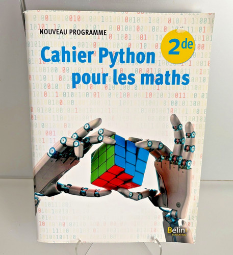 Cahier python pour - python, maths