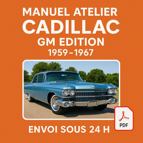 Manuel atelier cadillac - cadillac, gm