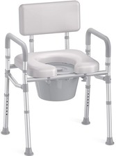Bedside Commode with Padded