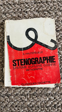 Stenographie système duploye codifié matagraphie - Hautefeuille -
