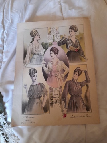 Gravure mode femme chic - mode,