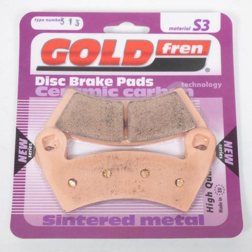 Plaquette frein gold - de, fren