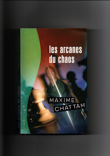 Maxime chattam les arcanes - maxime, "