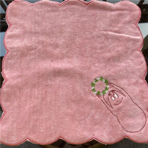 Barbapapa pink face towel - pink,