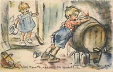 GERMAINE BOURET (illustrateur) vite nénette, apporte ton quart!...(551)
