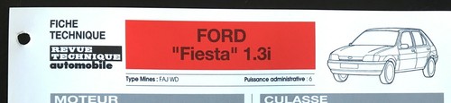 Fiche technique automobile - fiche,