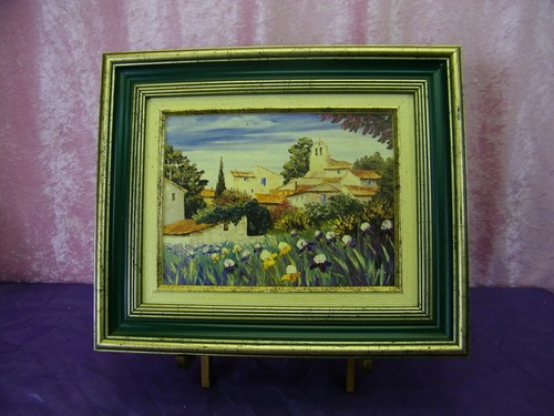 Ancien tableau huile sur toile - ancien,