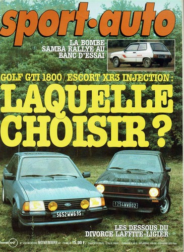 Sport auto 250 1982 las - 1982,