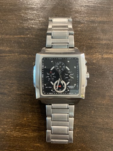 Casio edifice watch mens 37mm - casio,