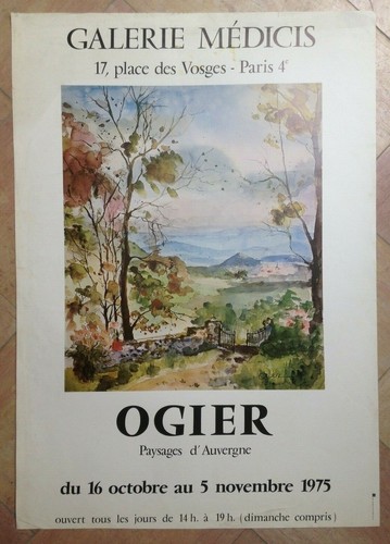 Ogier 1975 affiche originale - 1975,