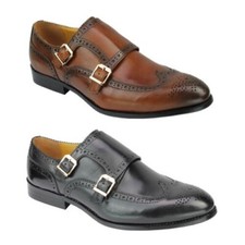 Hommes Vintage Noir Marron