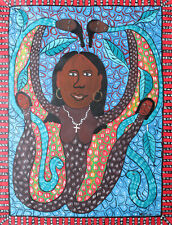 TABLEAU ORIGINAL DE L'ARTISTE HAÏTIEN J. MARTELLY 30x40inc - HAÏTI