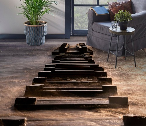 Lac escalier 7607na papier - lac,
