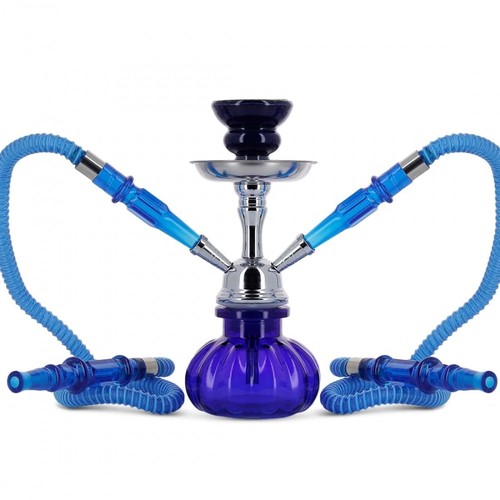 Chicha bleue vase citrouille - vase,