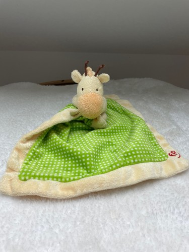Doudou girafe plat mouchoir - doudou,