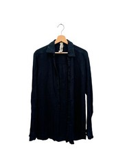 The Individualists  Black Linen Shirt  Size S