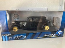 VOITURE COLLECTION PRESTIGE SOLIDO CITROEN TRACTION 11D 1938 ECHELLE 1/18