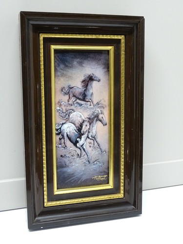 Cadre email chevaux sauvages - cadre,