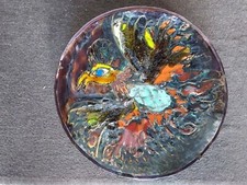 GRAND PLAT CERAMIQUE EMAILLEE