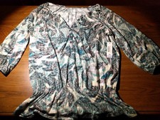 a.n.a Woman Sz PM Semi  Top