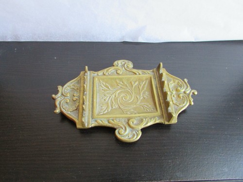 Cendrier ancien bronze - cendrier,
