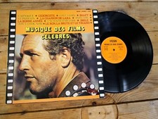 MUSIQUE DES FILMS CELEBRES BOF LP 33T VINYLE EX COVER EX ORIGINAL
