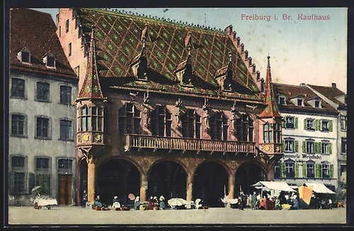Carte postale fribourg br - i.,