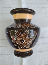 Vase Hb Quimper Motif Perlé 