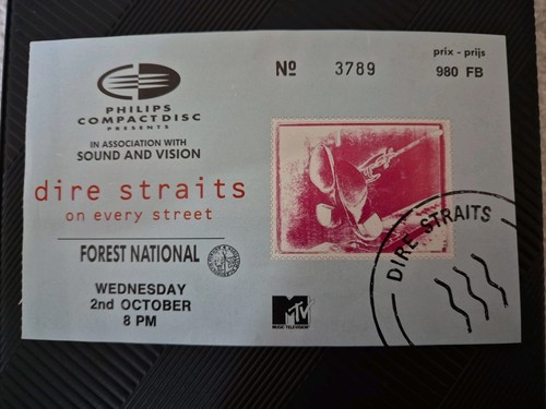 Dire straits ticket concert - dire,