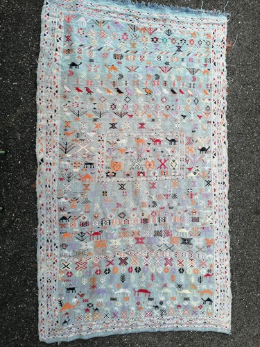 Ancien tapis berbere selle - ancien,