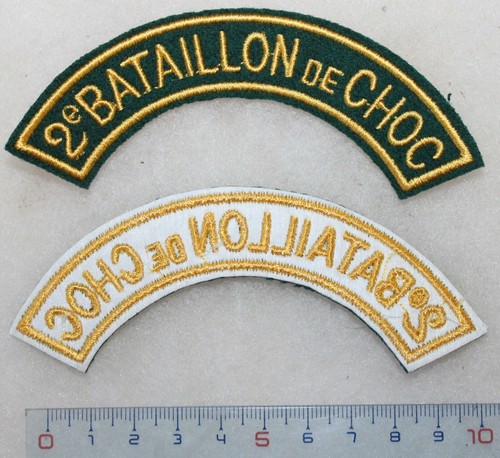 Insigne épaule 2e - du,