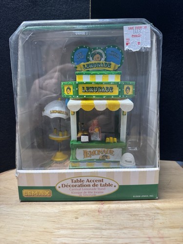 Lemax carnival lemonade stand - lemax,