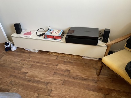Meuble blanc ikea ou - tv,