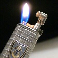 Briquet * DUNHILL SYLPHIDE Argent Massif * Solid Silver gas LIGHTER * Feuerzeug