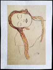 Gustav Klimt Lithographie COA