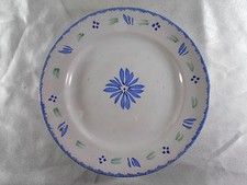 ( 416 ) TRÈS BELLE ASSIETTE EN FAÏENCE DE WALY XIX ème ? A IDENTIFIER