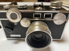 Vintage Argus Rangefinder Camera 50mm f/3.5- With Original Case