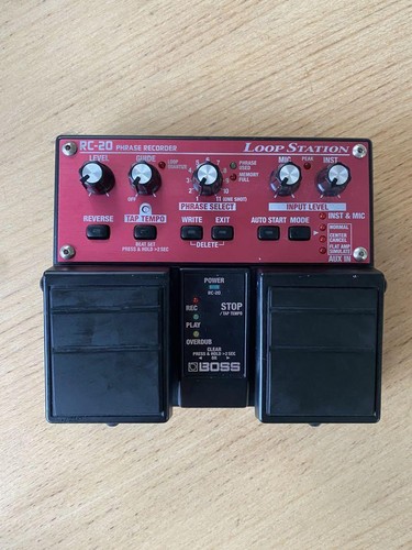 Pédale effet boss - boss, rc-20xl