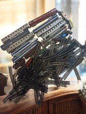 Lot ancien wagons et locomotives HO Jouef vintage pour collection train