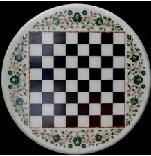 18 " Marbre Blanc Jeu