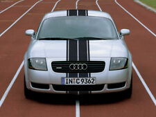Double Bandes Racing Stripes Decal Vinyle pour AUDI TT MK1 1998 2006 BD802-1
