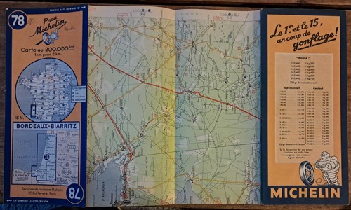 Carte michelin - michelin, n°