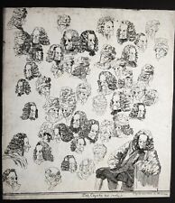 Eau-forte d’après Jean HUBER