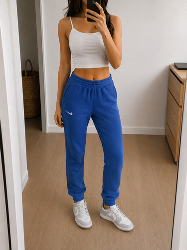 Jogging nike bleu - jogging, taille