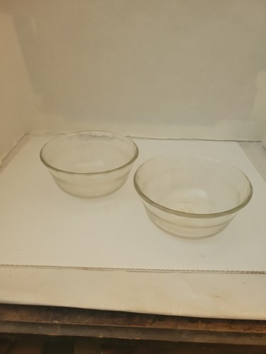 Glass pyrex dishes 300ml - glass,