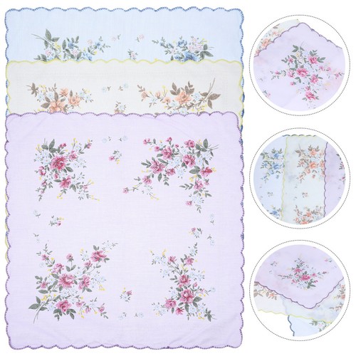 12 Pcs Mouchoirs En Tissu À